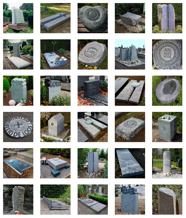 grafstenen van natuursteen
